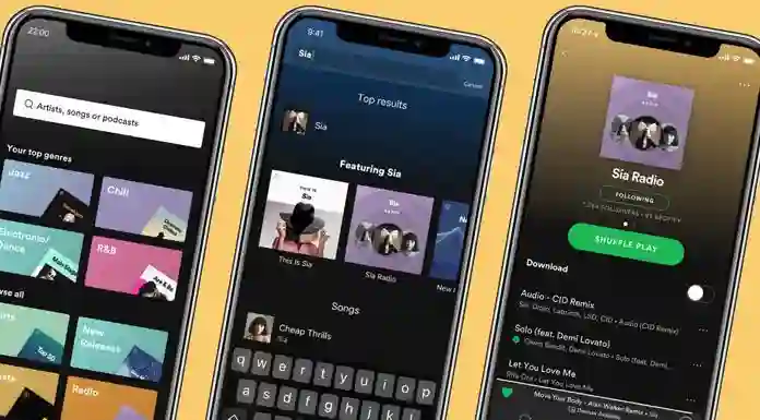 best music apps in India spotify