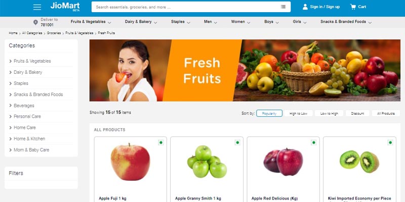 jio mart online fruits delivery in guwahati