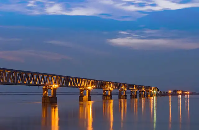 Bridges in Assam bogibeel bridge